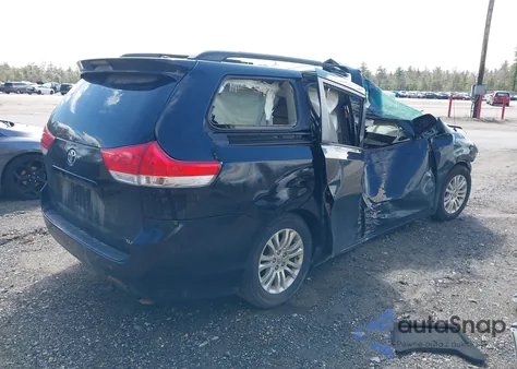 2014 Toyota Sienna Xle V6 8 Passenger from USA, damaged, VIN 5TDYK3DC7ES450414